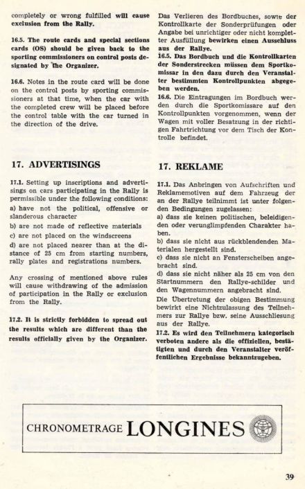 Rajd Polski - 1971r.